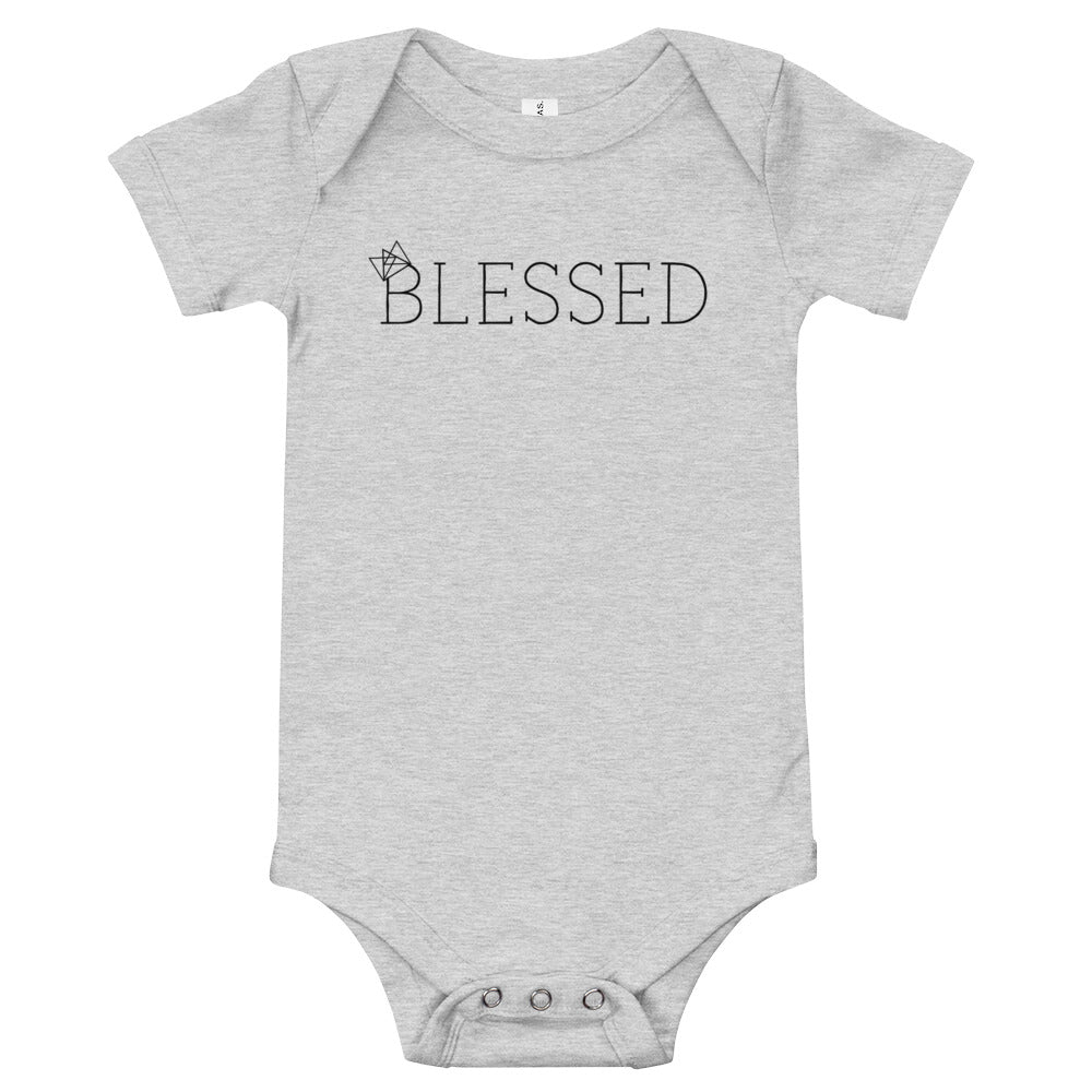 BLESSED onesie