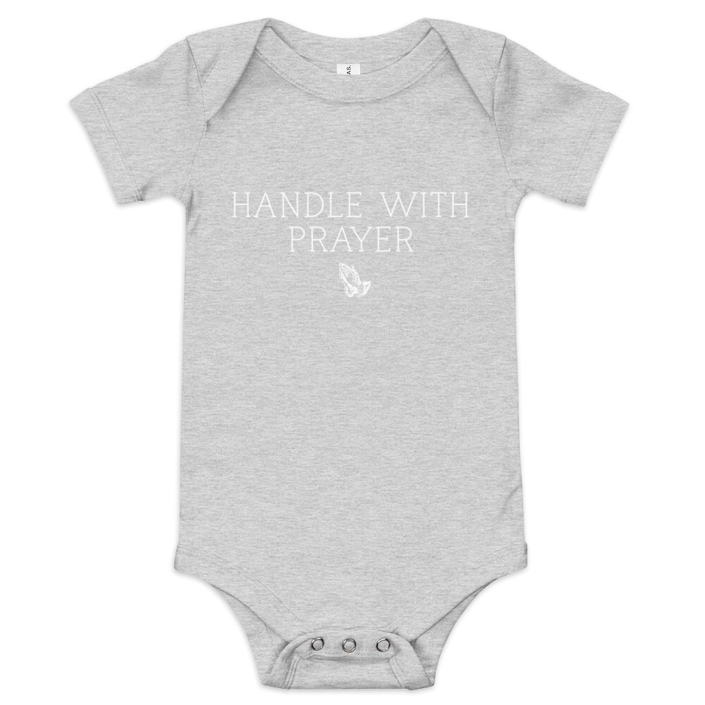 HANDLE WITH PRAYER onesie