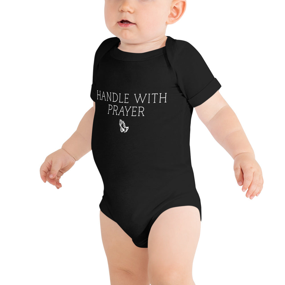 HANDLE WITH PRAYER onesie