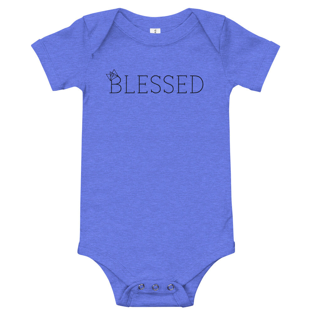 BLESSED onesie