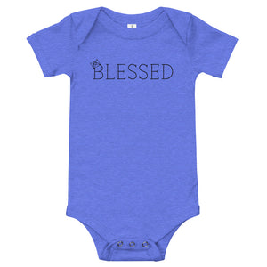 BLESSED onesie