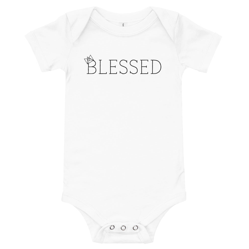 BLESSED onesie