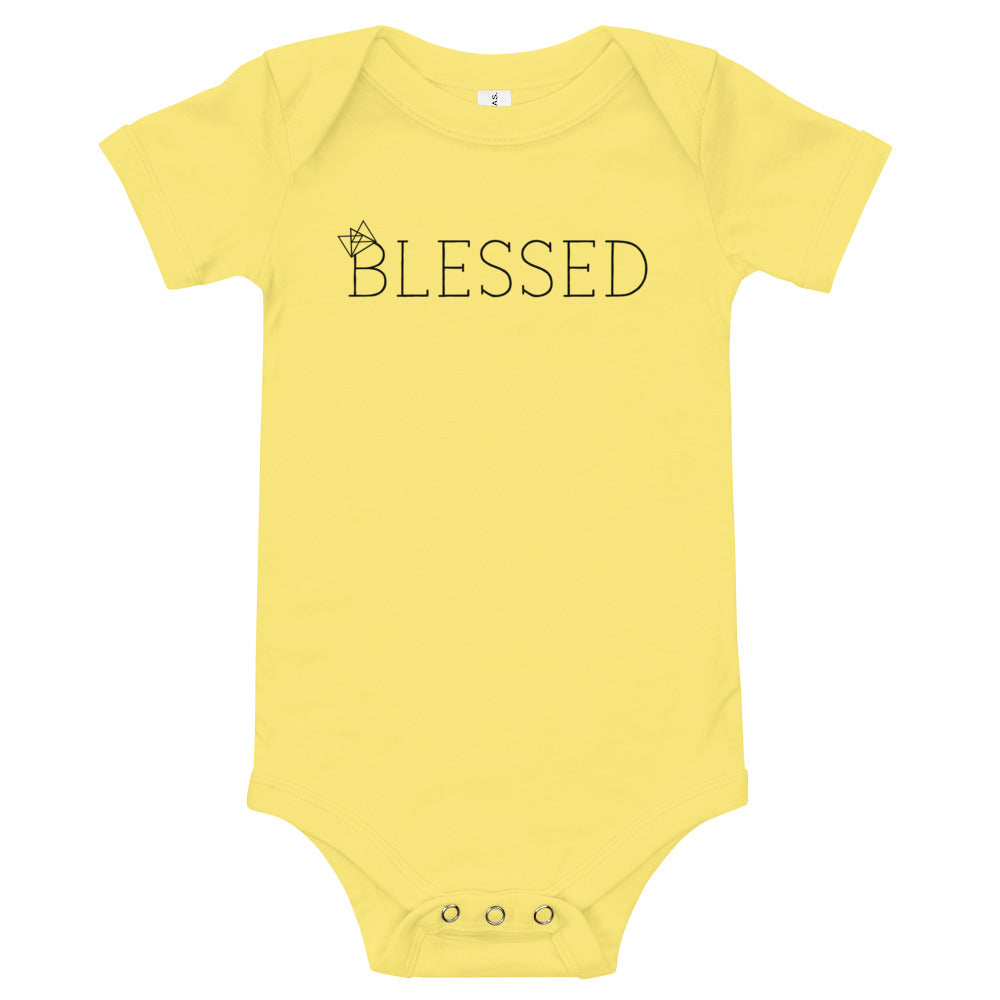 BLESSED onesie