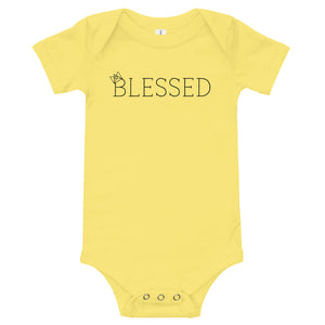 BLESSED onesie